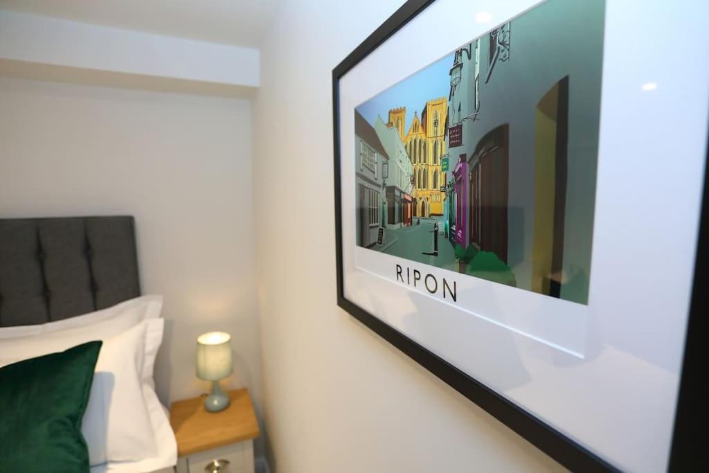 Central Ripon Apartment - View Of The Cathedral! Exterior foto